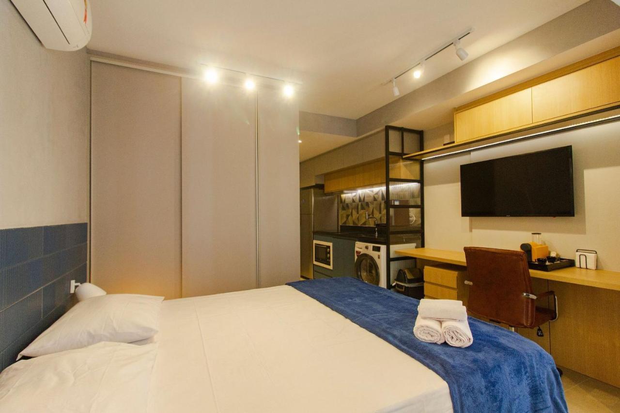 By Dabra - Studios Exclusivos Com Rooftop, Academia E Coworking Perto Da Avenida Paulista 圣保罗 外观 照片