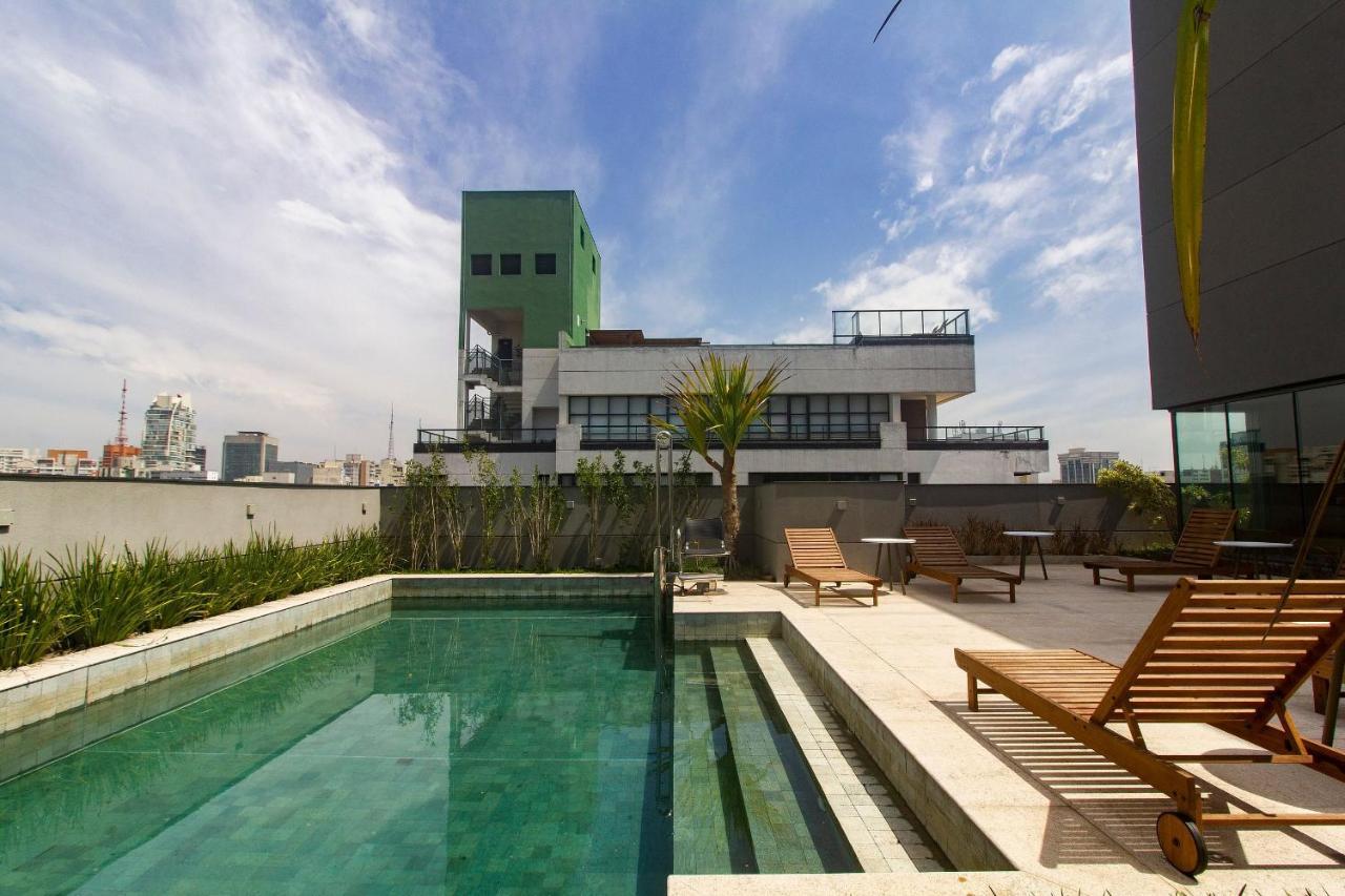 By Dabra - Studios Exclusivos Com Rooftop, Academia E Coworking Perto Da Avenida Paulista 圣保罗 外观 照片