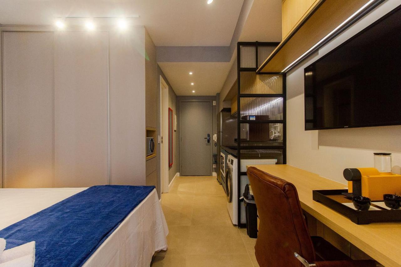 By Dabra - Studios Exclusivos Com Rooftop, Academia E Coworking Perto Da Avenida Paulista 圣保罗 外观 照片