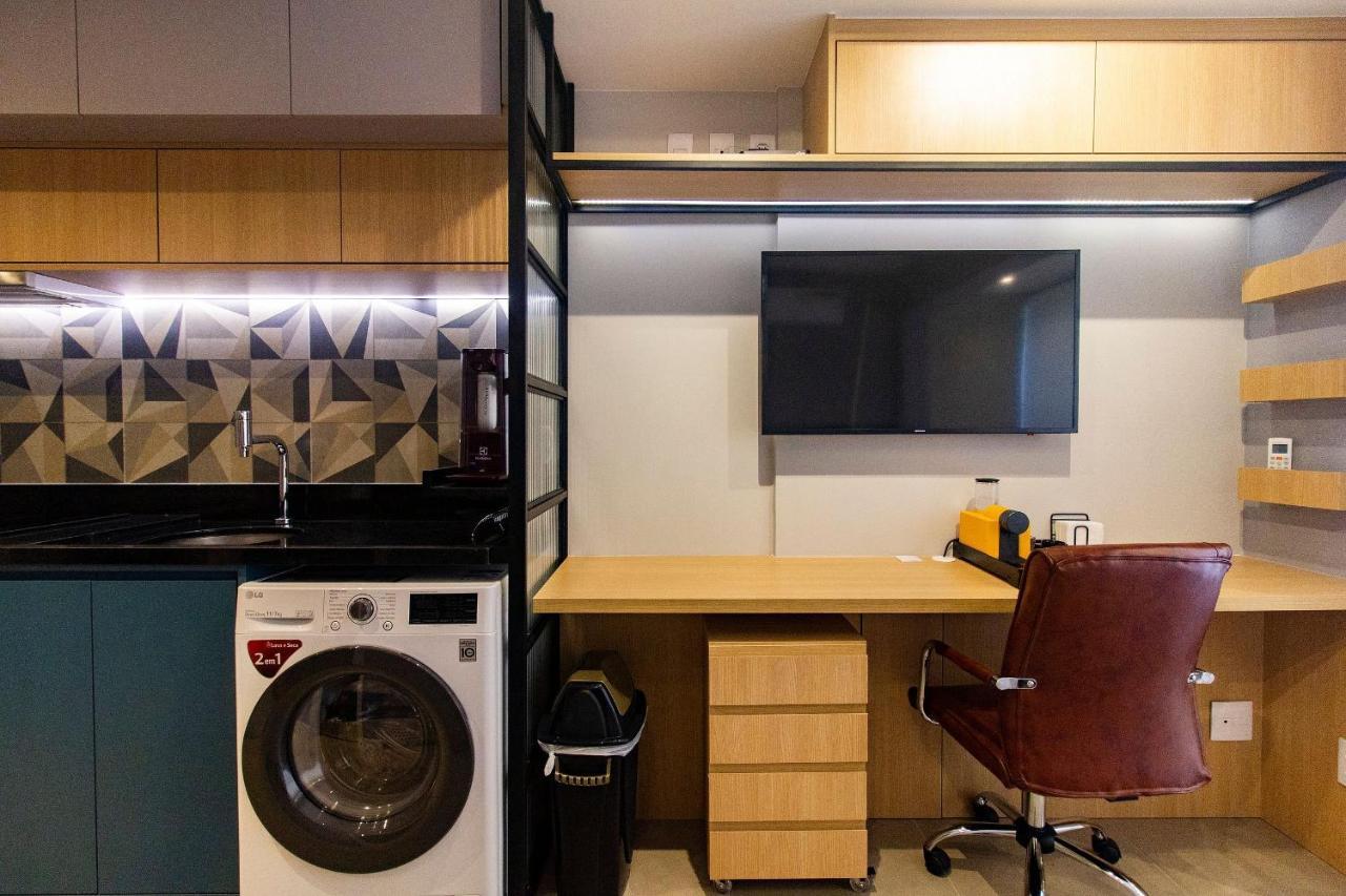 By Dabra - Studios Exclusivos Com Rooftop, Academia E Coworking Perto Da Avenida Paulista 圣保罗 外观 照片