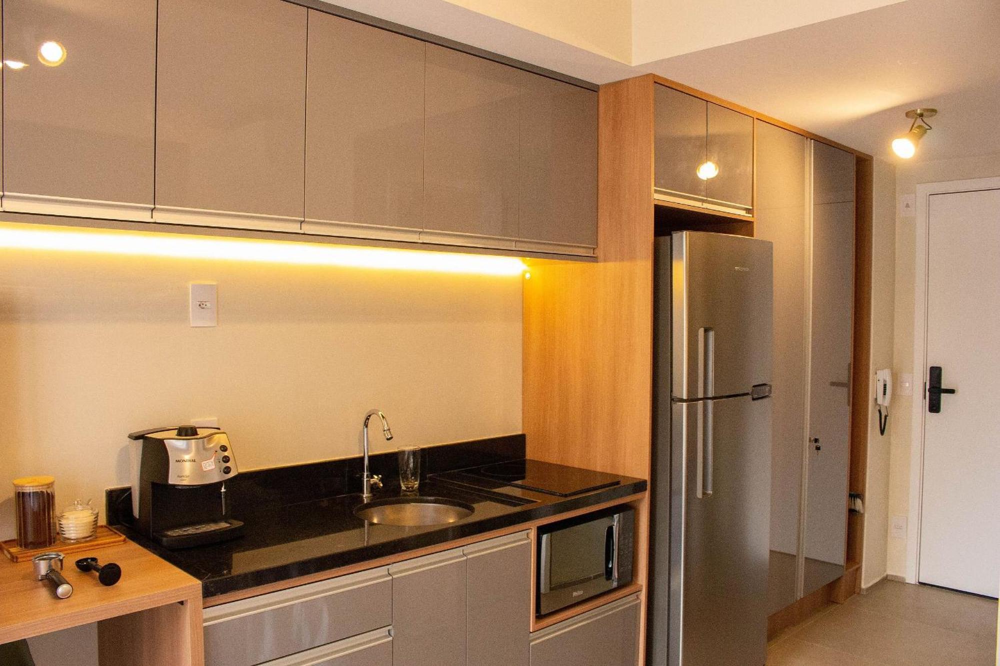 By Dabra - Studios Exclusivos Com Rooftop, Academia E Coworking Perto Da Avenida Paulista 圣保罗 外观 照片